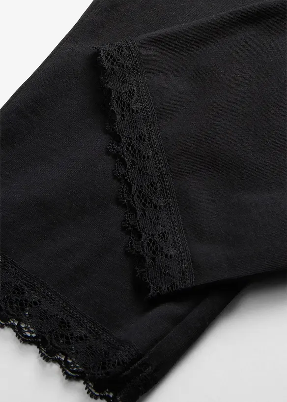 Lot de 2 leggings corsaire, bonprix