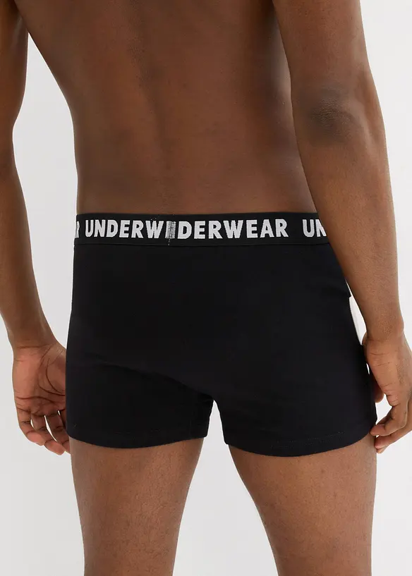 Lot de 3 boxers coton, bonprix