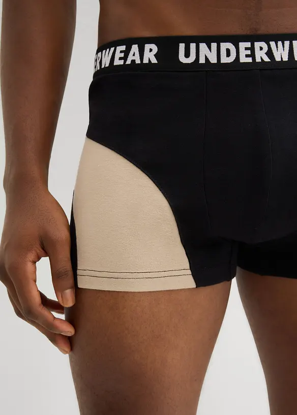 Lot de 3 boxers coton, bonprix