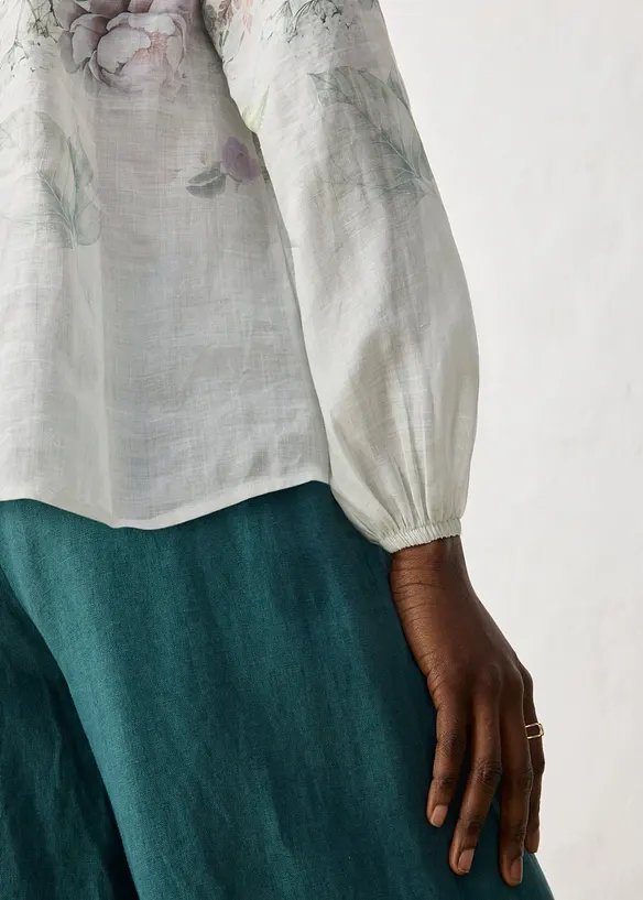 Tunique-blouse en ramie rafra&icirc;chissante, bonprix