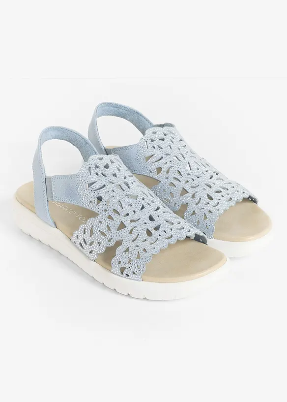 Sandales brillantes &agrave; plateforme Marco Tozzi, Marco Tozzi