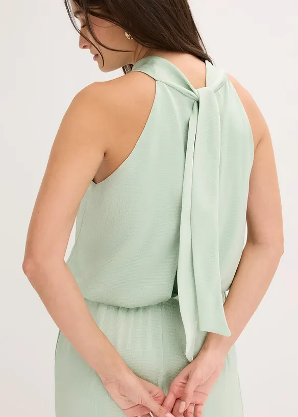 Combinaison en satin textur&eacute;, bonprix