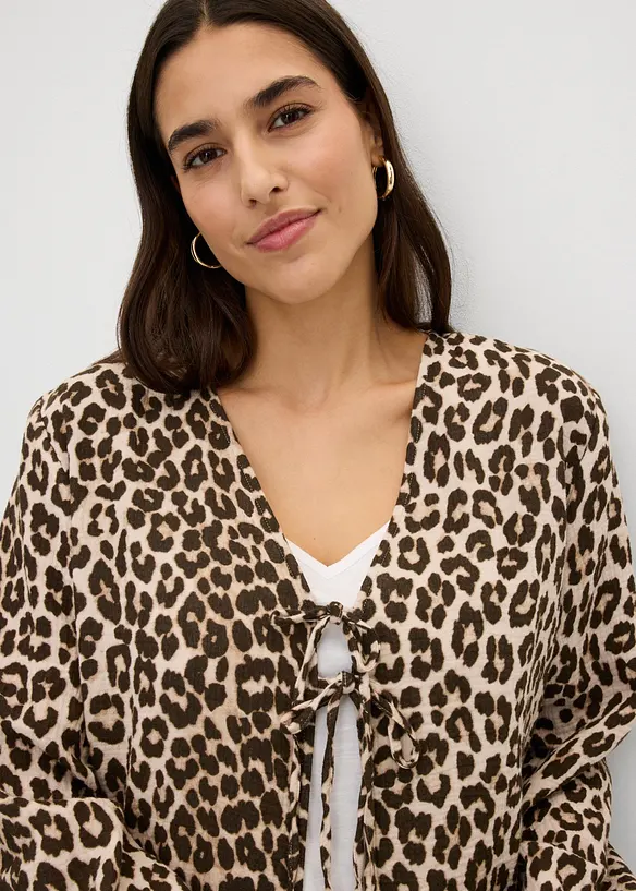 Bol&eacute;ro en gaze de coton, bonprix