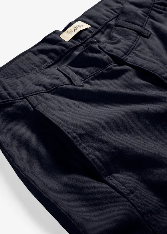 Jean barrel, taille mi-haute, bonprix