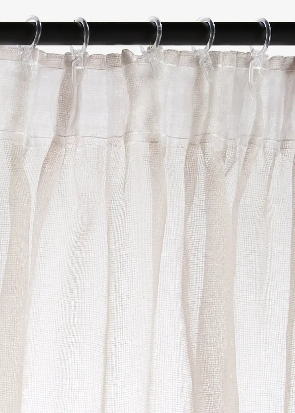 Voilage finement textur&eacute; (1 pce), bonprix