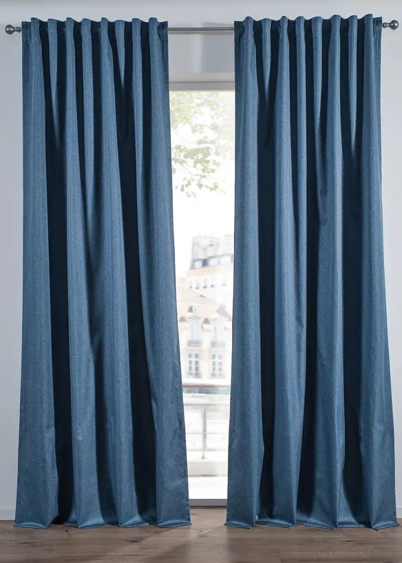 Rideau occultant textur&eacute; (1 pce), bonprix