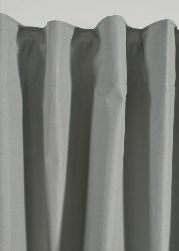 Rideau panneau occultant avec revers noir opaque (1 pce), bonprix