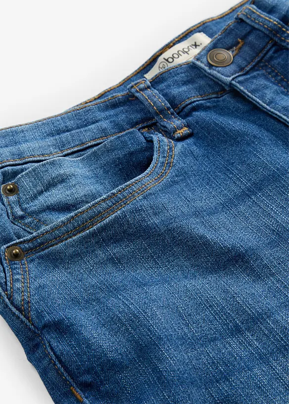 Jean slim, taille mi-haute, longueur 3/4, bonprix