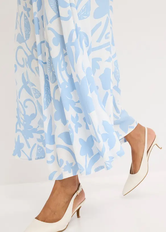 Jupe longue et fluide en viscose, bonprix