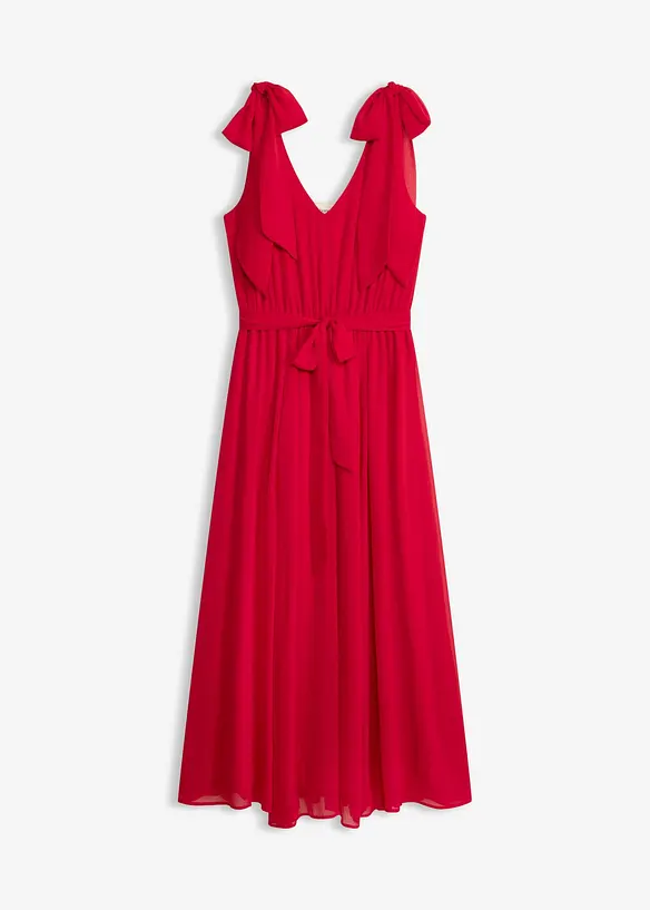 Robe en mousseline nou&eacute;e sur les &eacute;paules, bonprix