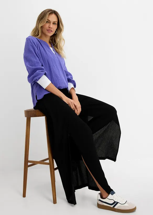 Pantalon fluide en viscose, bonprix