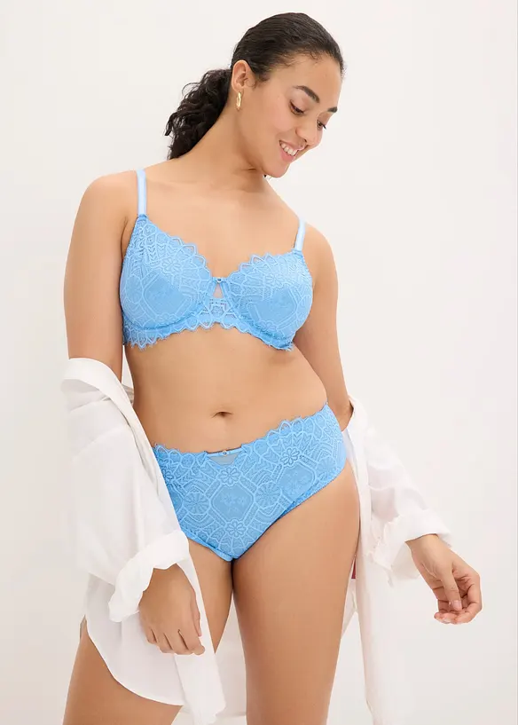 Soutien-gorge minimiseur, d&eacute;tail dor&eacute;, bonprix