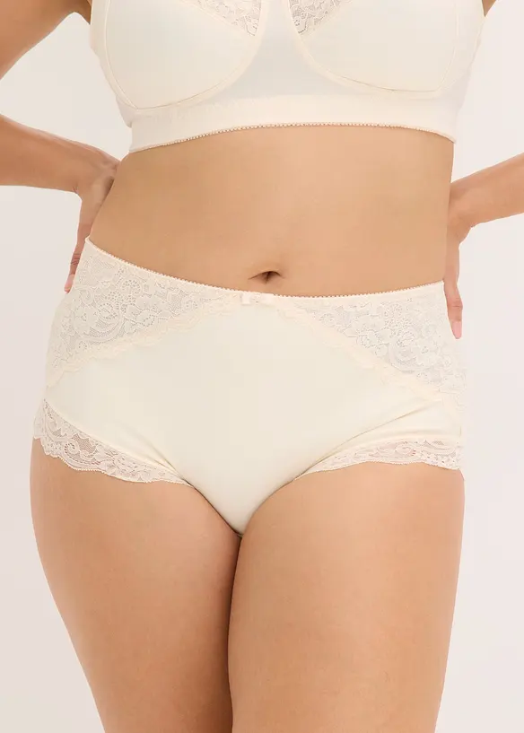 Culotte gainante avec dentelle, bonprix