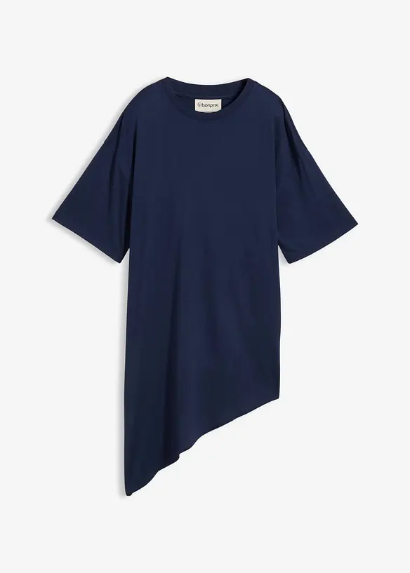 T-shirt doux en modal m&eacute;lang&eacute;, bonprix