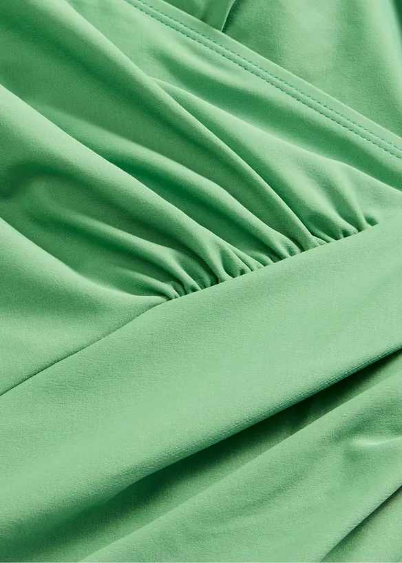 Maillot 1&nbsp;pi&egrave;ce sculptant et crois&eacute;, maintien mod&eacute;r&eacute;, bonprix