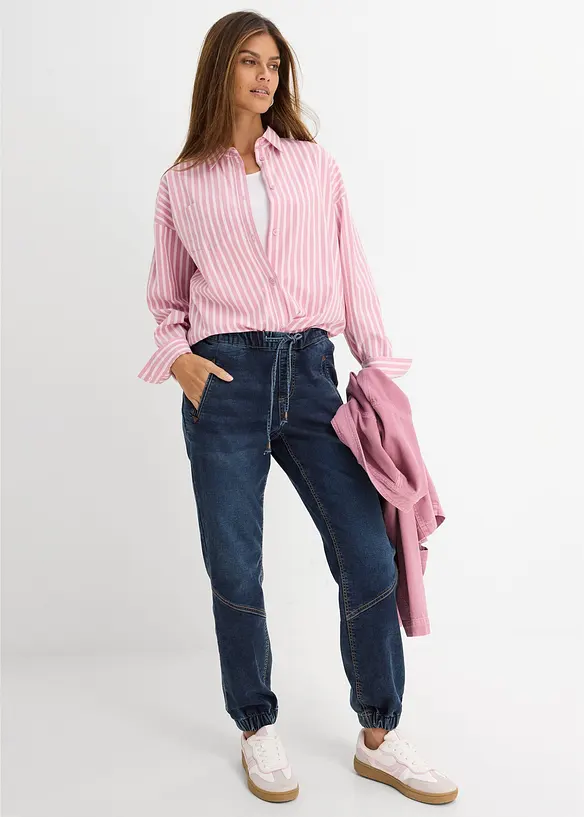 Jegging taille mi-haute, extensible, bonprix