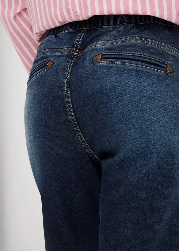 Jegging taille mi-haute, extensible, bonprix