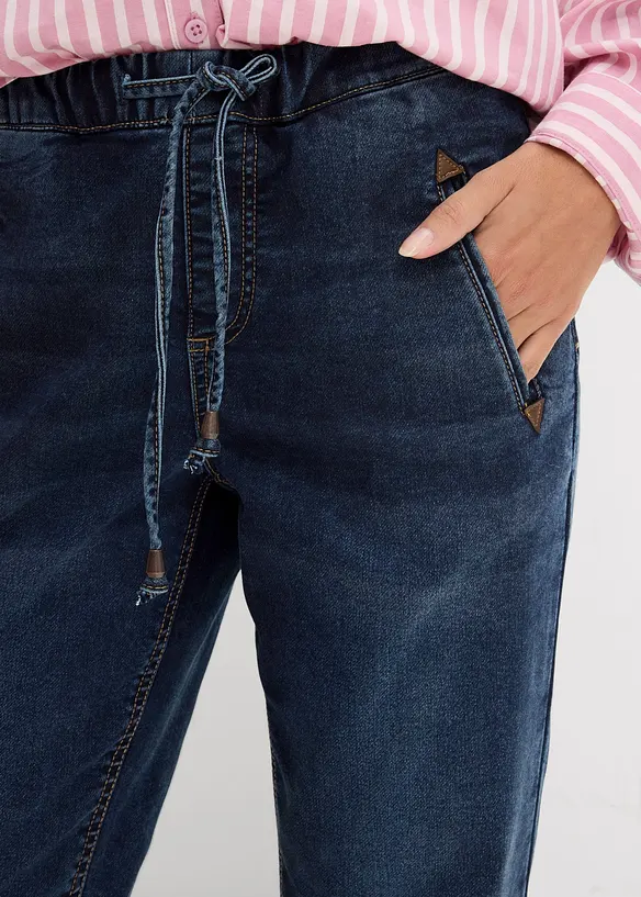 Jegging taille mi-haute, extensible, bonprix