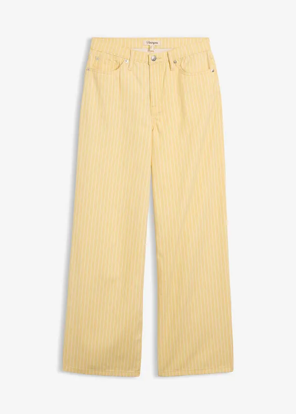 Pantalon en twill 100% coton, bonprix