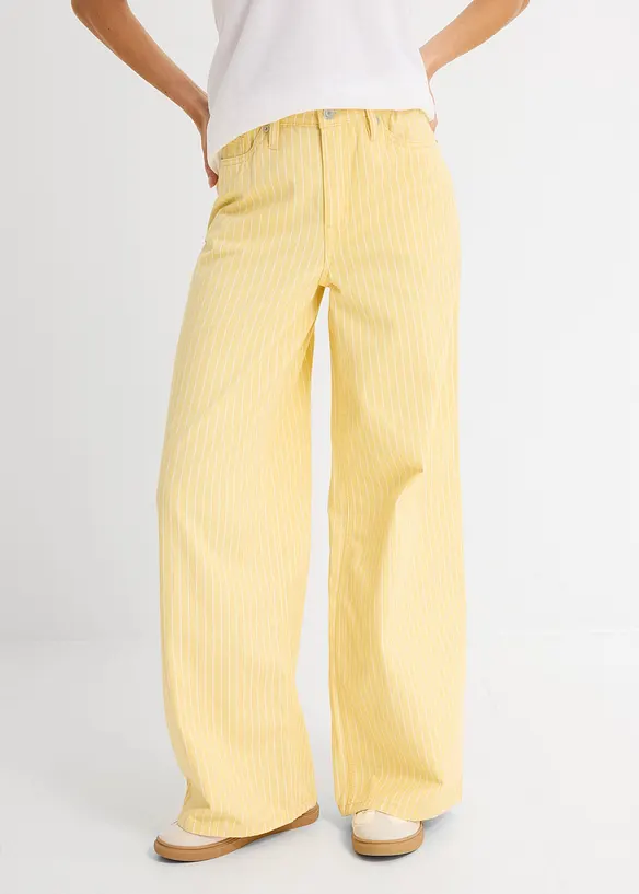 Pantalon en twill 100% coton, bonprix