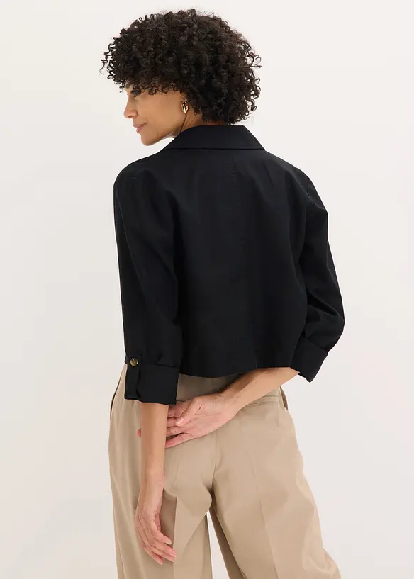 Veste en lin et coton, bonprix