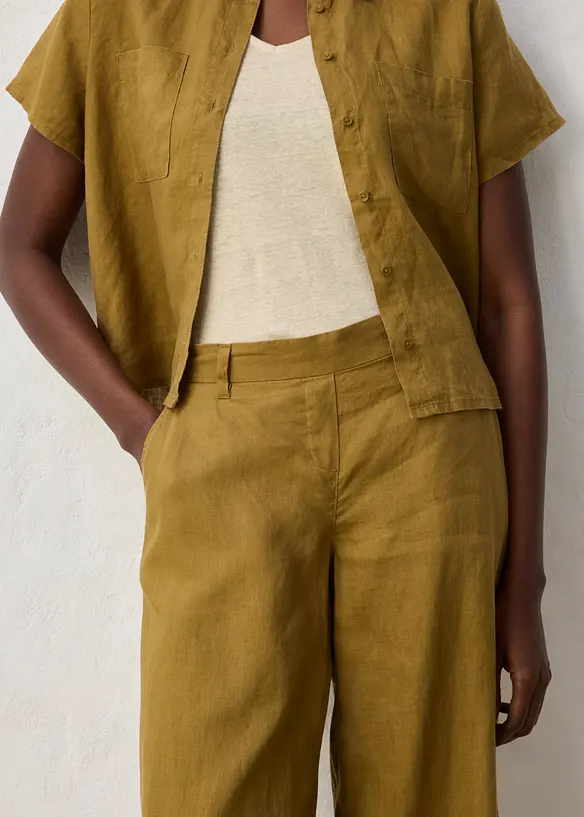 Jupe-culotte 100% lin, bonprix