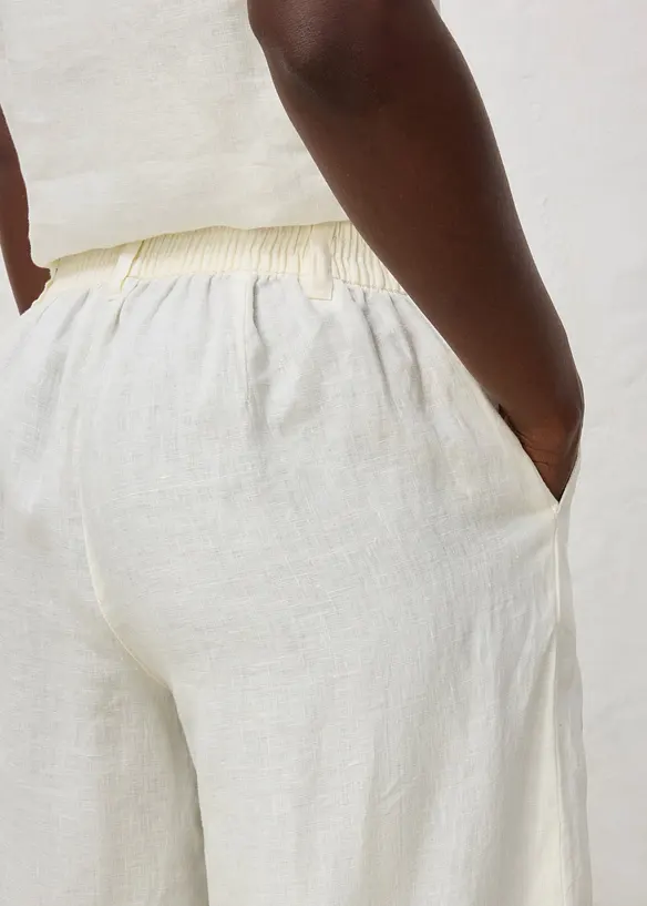 Jupe-culotte 100% lin, bonprix