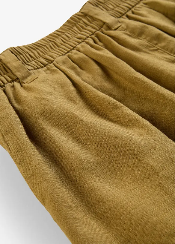 Jupe-culotte 100% lin, bonprix