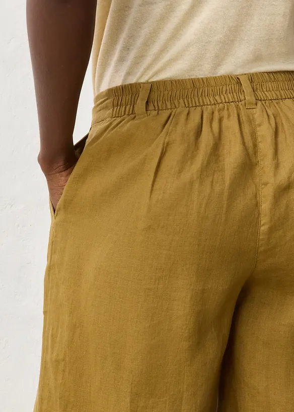 Jupe-culotte 100% lin, bonprix