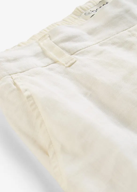 Jupe-culotte 100% lin, bonprix