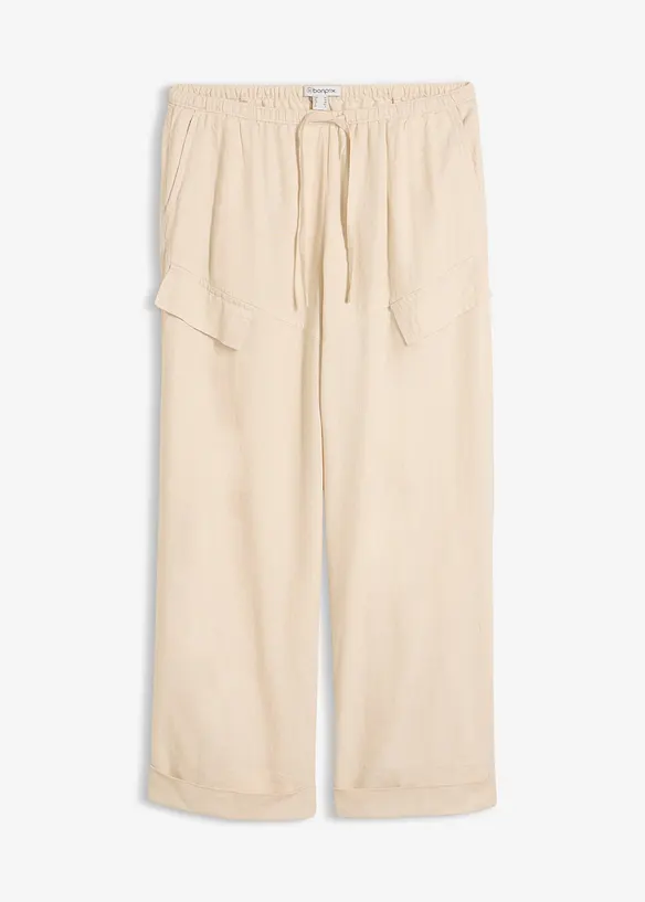 Pantalon style utility raccourci, bonprix