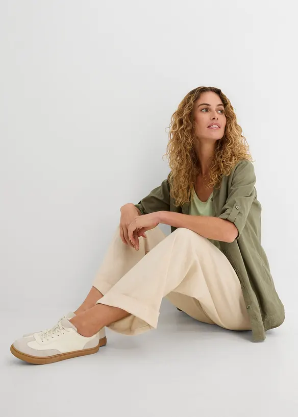 Pantalon style utility raccourci, bonprix