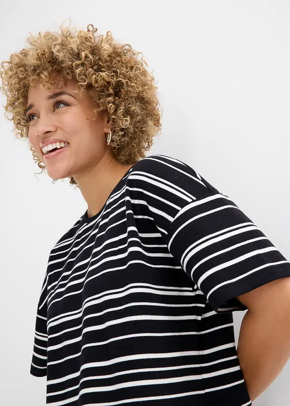 T-shirt ray&eacute; 100% coton, bonprix