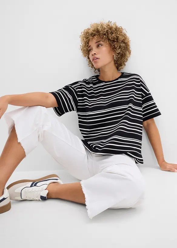 T-shirt ray&eacute; 100% coton, bonprix