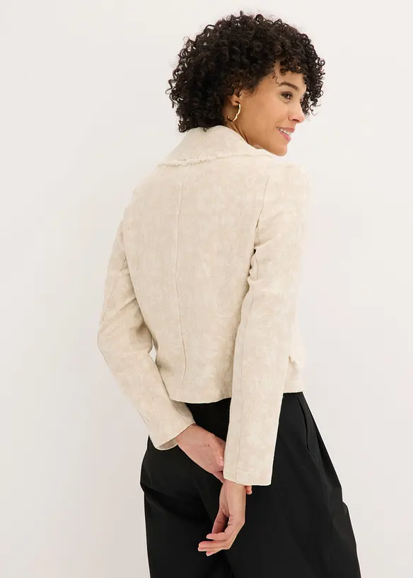Veste mi-saison en jacquard de coton, bonprix