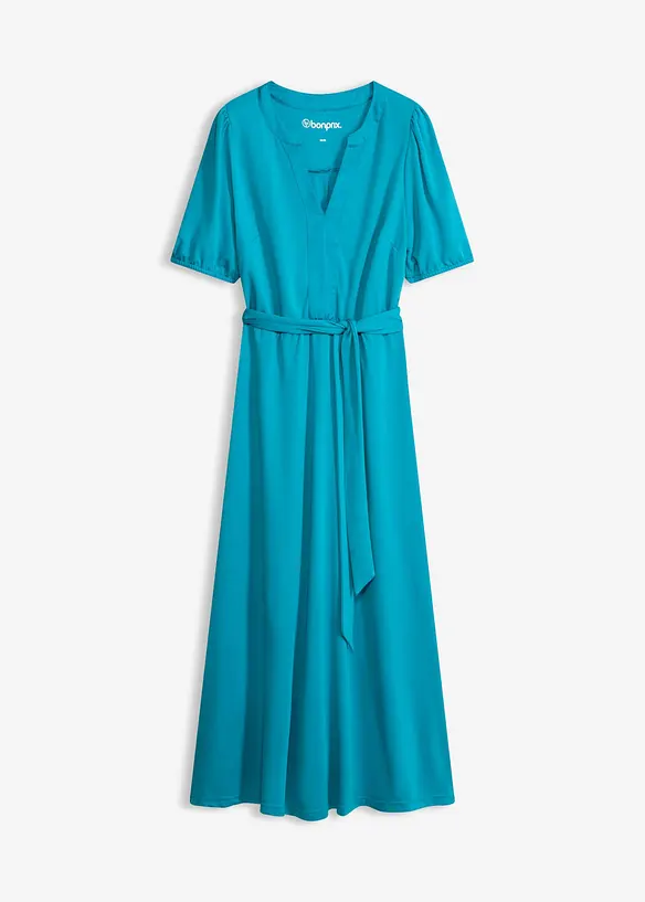 Robe midi avec ceinture &agrave; nouer (ens. 2 pces), bonprix