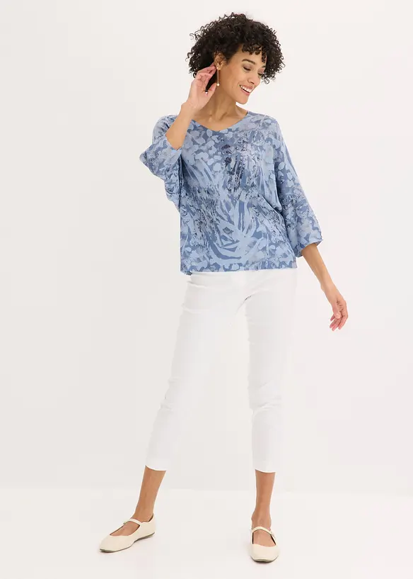 Pull  &agrave; manches chauve-souris, bonprix