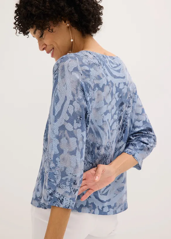 Pull  &agrave; manches chauve-souris, bonprix