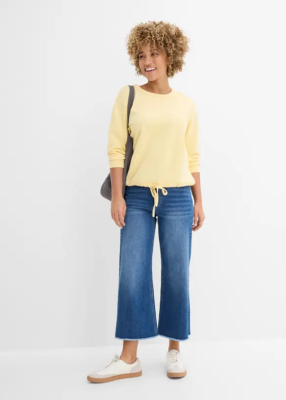 Sweat 100% coton, bonprix