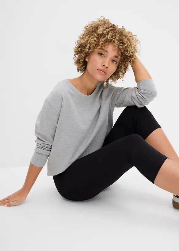 Sweat 100% coton, bonprix