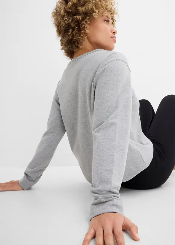 Sweat 100% coton, bonprix