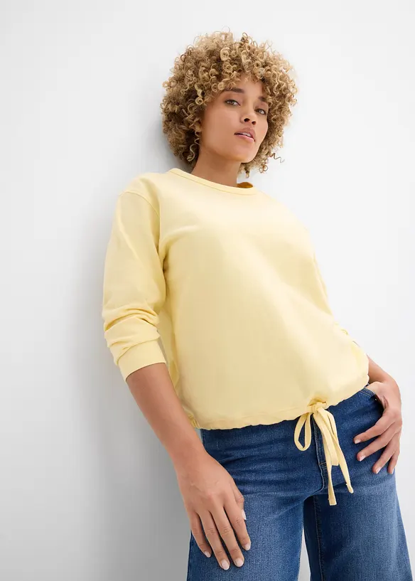 Sweat 100% coton, bonprix