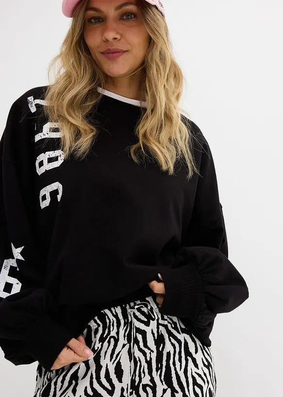 Pantalon taille &eacute;lastiqu&eacute;e en viscose fluide, bonprix