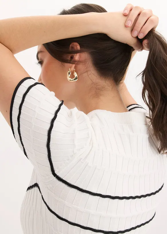 Pull &agrave; manches courtes, bonprix