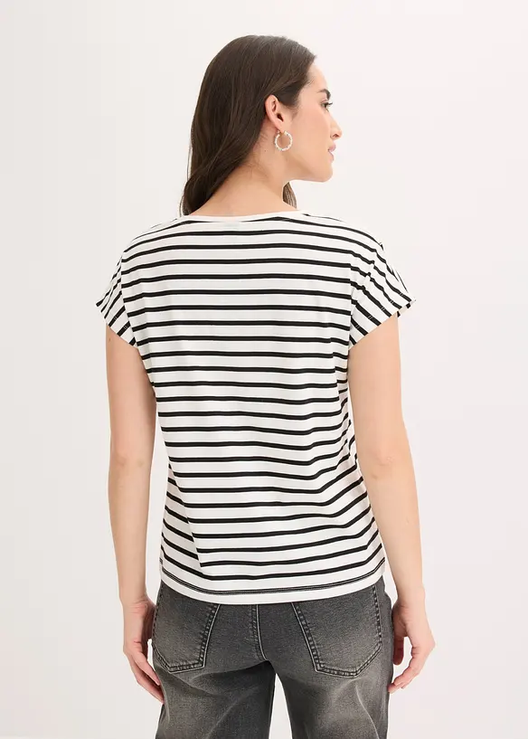 T-shirt en viscose extensible, bonprix