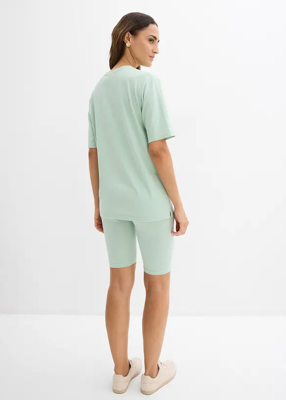 T-shirt et cycliste (ens. 2&nbsp;pces), bonprix