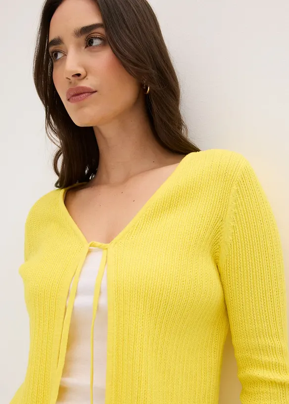 Gilet en fine maille, bonprix