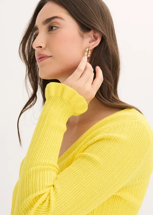 Gilet en fine maille, bonprix