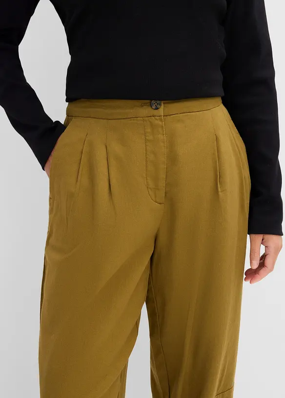 Pantalon ballon 100% coton, bonprix