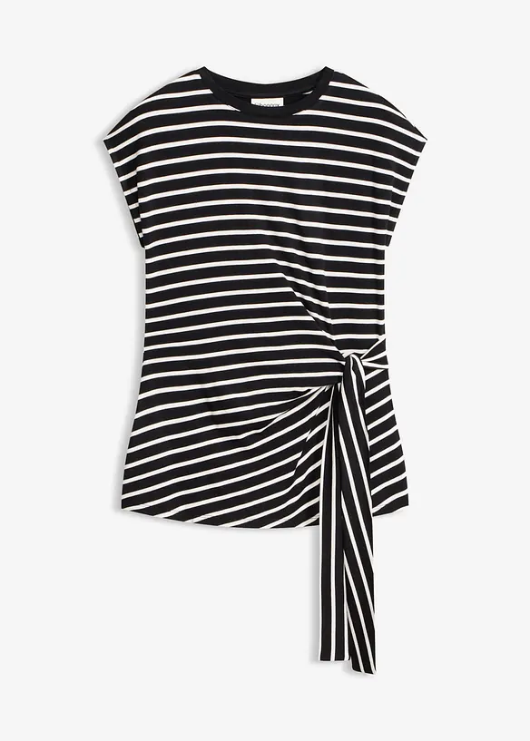 T-shirt avec drap&eacute;, bonprix